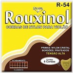 Ficha técnica e caractérísticas do produto Encordoamento para Violão Rouxinol R54 Nylon Alta Tensão