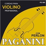 Ficha técnica e caractérísticas do produto Encordoamento para Violino Paganini com Perlon PE980