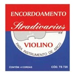 Ficha técnica e caractérísticas do produto Encordoamento para Violinos Stradivarius TS720 Torelli