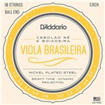 Ficha técnica e caractérísticas do produto Encordoamento Profissional para Viola Brasileira em Ré EJ82A - D'addario