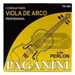 Ficha técnica e caractérísticas do produto Encordoamento Profissional Viola Arco Perlon Paganini PE990