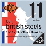 Ficha técnica e caractérísticas do produto Encordoamento Rotosound para Guitarra British Steels Bs11 011
