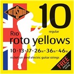 Ficha técnica e caractérísticas do produto Encordoamento Rotosound R10 para Guitarra 010