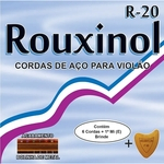 Ficha técnica e caractérísticas do produto Encordoamento Rouxinol R20 Aço para Violão