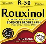 Ficha técnica e caractérísticas do produto Encordoamento Rouxinol Violao Aco R-50 Bronze