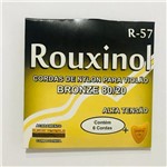 Ficha técnica e caractérísticas do produto Encordoamento Rouxinol Violão Nylon Alta Tensão R57