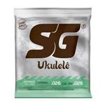 Ficha técnica e caractérísticas do produto Encordoamento SG para Ukulele Soprano .026