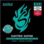 Ficha técnica e caractérísticas do produto Encordoamento Solez Guitarra 0.012 - Slg12