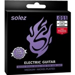 Ficha técnica e caractérísticas do produto Encordoamento SOLEZ Guitarra 011 SLG11