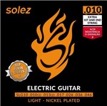 Ficha técnica e caractérísticas do produto Encordoamento Solez para Guitarra Dlp Calibre 0.010 Slg10