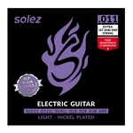 Ficha técnica e caractérísticas do produto Encordoamento Solez SLG11 Guitarra 0.011