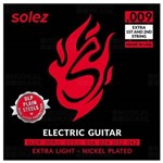 Ficha técnica e caractérísticas do produto Encordoamento Solez Slg9 para Guitarra (.009-.042) Extra Light