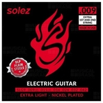 Ficha técnica e caractérísticas do produto Encordoamento Solez Slg9 Para Guitarra (.009-.042) Extra Light