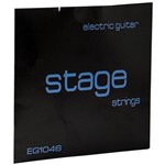 Encordoamento Stage para Guitarra 0.10 Stage EG1046