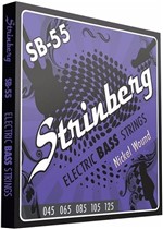 Ficha técnica e caractérísticas do produto Encordoamento Strinberg Baixo 5 Cordas 045 130 SB55 Nickel Wound