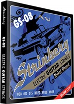 Encordoamento Strinberg para Guitarra GS08 Ultra Light