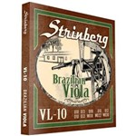 Ficha técnica e caractérísticas do produto Encordoamento Strinberg VL10 para Viola