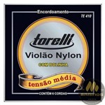 Ficha técnica e caractérísticas do produto Encordoamento TORELLI Violão Náilon TE410 Bolinha