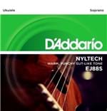 Ficha técnica e caractérísticas do produto Encordoamento Ukulele D'Addario Nyltech Soprano - EJ88S