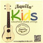Ficha técnica e caractérísticas do produto Encordoamento Ukulele New Nylgut Kids - Aquila