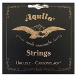 Encordoamento Ukulele Soprano Carbonblack LOW G AQ 148U SL - Aquila