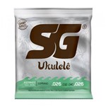 Ficha técnica e caractérísticas do produto Encordoamento Ukulele Soprano SG 026-026 - Sg Ukulele Soprano