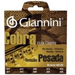 Ficha técnica e caractérísticas do produto Encordoamento Viola Bronze Cobra 80/20 Viola Rio Abaixo Cv82h - Giannini