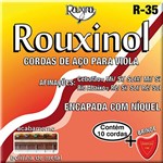 Ficha técnica e caractérísticas do produto Encordoamento Viola Caipira Cebolão e Rouxinol Niquel Bolinha R35