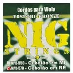 Encordoamento Viola Caipira Nig Npb570 Cebolão em Ré