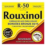 Ficha técnica e caractérísticas do produto Encordoamento Violão Aço .010 Bronze 85/15 Rouxinol R50