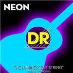 Ficha técnica e caractérísticas do produto Encordoamento Violão Aço 010 NBA-10 Hi-Def Neon Blue Coated Acoustic - DR