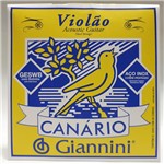 Ficha técnica e caractérísticas do produto Encordoamento Violão Aço com Bolinha Canário Giannini