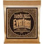 Ficha técnica e caractérísticas do produto Encordoamento Violão Ernie Ball Everlast 2548 011-052 Phosphor Bronze Light