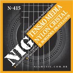 Ficha técnica e caractérísticas do produto Encordoamento Violao Nig N-415 Nylon Cristal - Media Tensao - Rouxinol