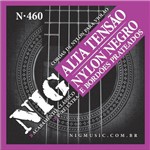 Encordoamento Violão Nig N-460 Nylon Negro - Alta Tensão