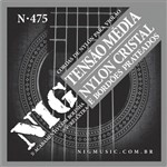 Ficha técnica e caractérísticas do produto Encordoamento Violao NIG N-475 Nylon Cristal - Tensao Media - Rouxinol