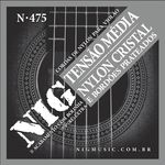 Ficha técnica e caractérísticas do produto Encordoamento Violão Nig N-475 Nylon Cristal - Tensão Média