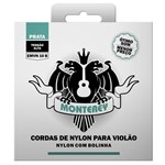 Ficha técnica e caractérísticas do produto Encordoamento Violão Nylon com Bolinha EMVN10B Linha Prata - Monterey