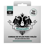 Encordoamento Violão Nylon com Bolinha EMVN10B Linha Prata - Monterey