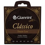 Ficha técnica e caractérísticas do produto Encordoamento Violão Nylon Giannini Clássico Leve GENWPL