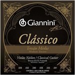 Ficha técnica e caractérísticas do produto Encordoamento Violão Nylon Giannini Clássico Média GENWPM