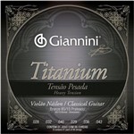 Ficha técnica e caractérísticas do produto Encordoamento Violão Nylon Giannini Titanium T Pesada GENWTA