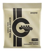 Encordoamento Violão Nylon Média Groove Cristal Gs5m - Solez
