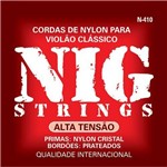 Ficha técnica e caractérísticas do produto Encordoamento Violão Nylon Nig N410 Alta Tensão