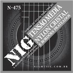Ficha técnica e caractérísticas do produto Encordoamento Violão Nylon Tensão Média Nig N475
