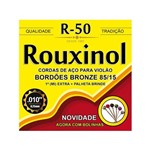 Ficha técnica e caractérísticas do produto Encordoamento Violão R50 Aço Rouxinol com 12 Unidades