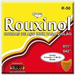 Ficha técnica e caractérísticas do produto Encordoamento Violão Rouxinol Aco R50
