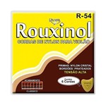 Ficha técnica e caractérísticas do produto Encordoamento Violão Rouxinol R54 Nylon Cristal Tensão Alta