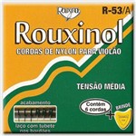 Ficha técnica e caractérísticas do produto Encordoamento Violão Rouxinol R53a Nylon Amareladas