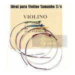 Ficha técnica e caractérísticas do produto Encordoamento Violino 3/4 Mauro Calixto